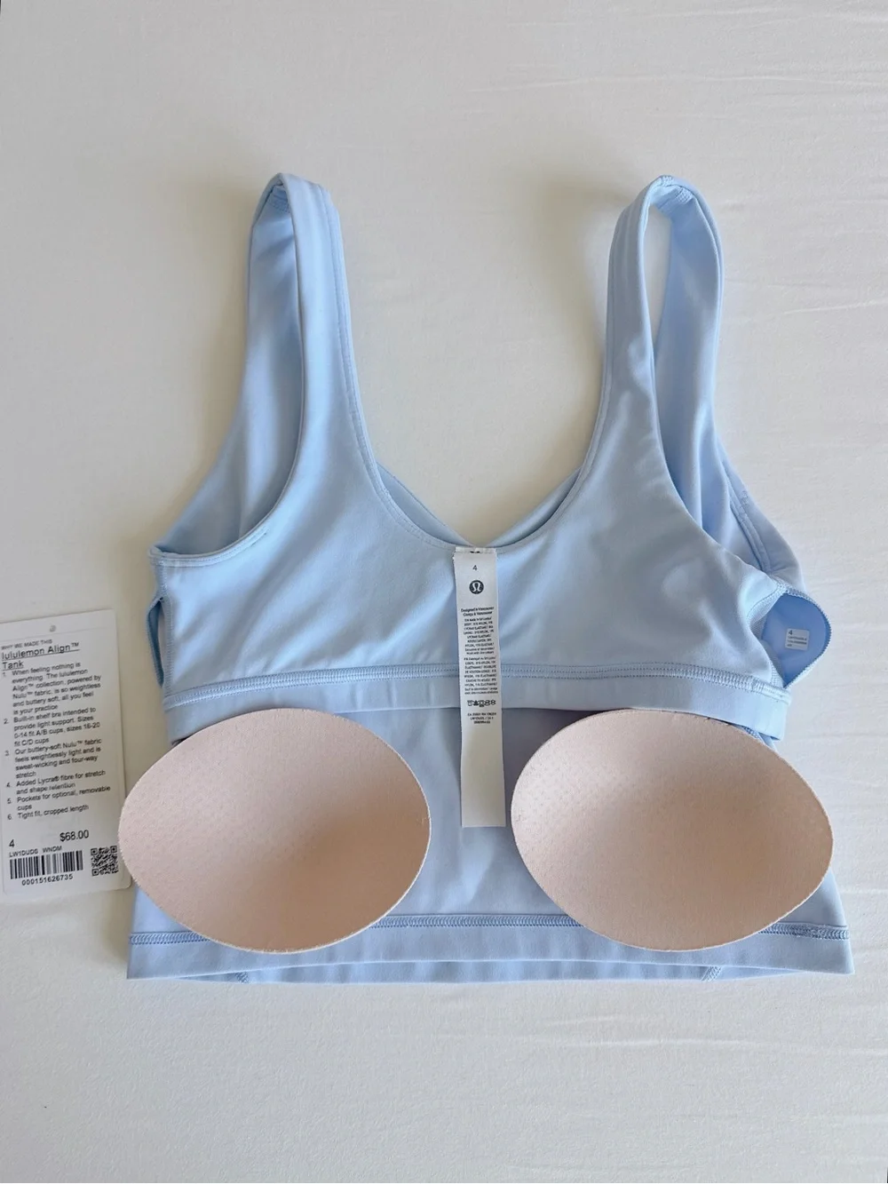 lululemon Align Tank Windmill WNDM Size 4